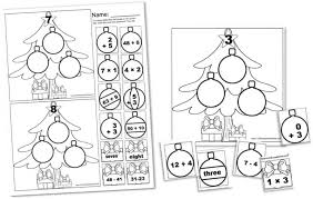 Parents and teachers can use jumpstart's third grade worksheets to help kids master these concepts so that they can easily build on them in the. Free Cut And Paste Christmas Math Worksheets