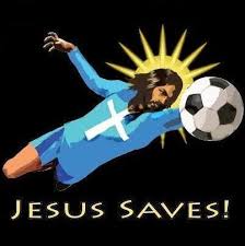 Jesus Saves Soccer Art Association Football Jesus Saves