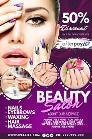 Fortunately, nowadays everyone has an opportunity to order a new poster, designed in retro. Beauty Salon Poster Template Postermywall
