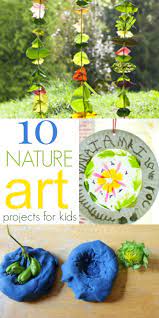 Nature Art For Kids 33 Activities To Try Art For Kids Art Activities Nature Crafts