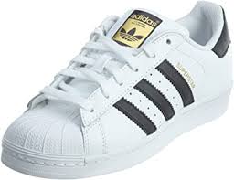 One line of white shoes pays homage to the indoor trainers popularised in the early 80s: Amazon Com Adidas Originals Superstar W White Black White 9 5 B M Fashion Sneakers