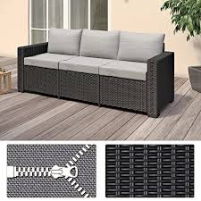 Lehnen sie sich entspannt zurück und genießen sie ihren feierabend in entspannter urlaubsstimmung. Allibert California 3 Sitzer Couch Polyrattan Gartenmobel Lounge Rattanoptik Gartenmobel Depot De