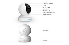 Reolink 3mp Wifi Pan Tilt Security Camera Indoor 2 4ghz Wifi Cctv Camera Night Vision 2 Way Audio Motion Detection Support Google Assistant Cloud Storage E1 Kogan Com