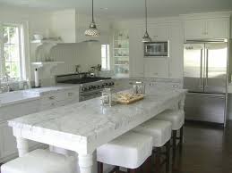 Anyone who has a kitchen island, loves them. White Marble Countertops An Elegant And Noble Look For Your Kitchen