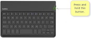 Belkin Official Support Pairing A 7 Or 8 Tablet To The Belkin Qode Portable Keyboard Case For 7 8 Tablets F5l154