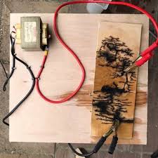 Woodburning With Electricity Burning Wood With Electricity Wood Burning Art Wood Diy