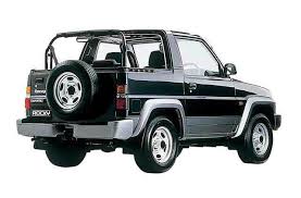 ダイハツ ロッキー 1990 1997 コンパクトかつ本格派のクロカン4wdとして登場 f300s ビークルズ ダイハツ クロカン ロッキー
