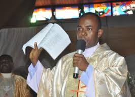 Ejike mbaka's father who was a pagan then tolerated his local runs in the christian activities in the town, but immediately changed as soon as 'cami' stated his aspiration to join the priesthood. Imjabbuj5kme5m