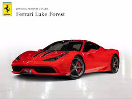 2015 ferrari 458 speciale a; Used 2015 Ferrari 458 Italia For Sale In Evanston Il Test Drive At Home Kelley Blue Book