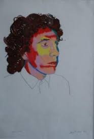 Alan Wheatley Art : 1985|Portrait of Bryan Clarke, 1985