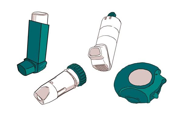 Image result for asthma medications clipart"