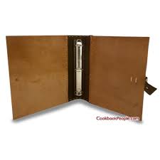 Personalized Full Page Rustic Saddle Leather Recipe Binder Recipe Binder Recipe Binders Saddle Leather