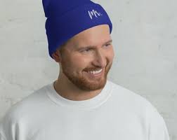 Mr. Embroidered Cuffed Beanie, Gift for Him, Groom Wedding Hat, Cold  Weather Wedding Head Gear.