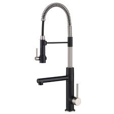 spot free stainless steel/matte black