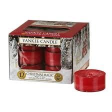 Yankee Candle Christmas Magic Pack Of 12 Tealights Temptation Gifts