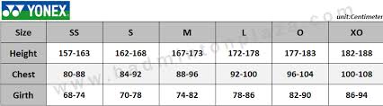 Yonex Shoe Size Chart Www Bedowntowndaytona Com