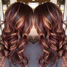 You can choose darker hues such as burgundy flaming red and cherry. 26 Gorgeous Fall Hair Color Ideas For Brunette Fashionable Brunette Hair Color Hair Color Burgundy Hair Highlights And Lowlights