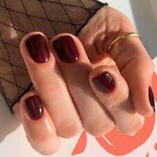 The Korean Nail Art Looks We Ve Totally Fallen For Short Nails Nails Dark Gel Nails