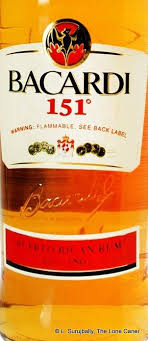 Bacardi 151 Overproof Rum Review The Lone Caner