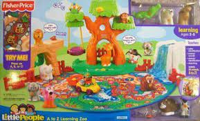 Little people alphabet zoo animales cuidador comedero 19 fig. Fisher Price Little People A To Z Learning Zoo Playset Online Kaufen Ebay