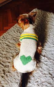 Cable Knit Dog Sweater Hondjes