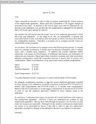 Let's take a look at some of the terms you should negotiate. Sample Letter Requesting Severance Pay