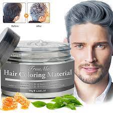 Every time watching oscar or grammy awards, we usually notice celebrities with silver or grey hair color. Hair Colour Grey Hair Wax Grey Hair Colour Temporary Hair Wax Grey Silver Hair Dye Wax 120 G Amazon De Beauty