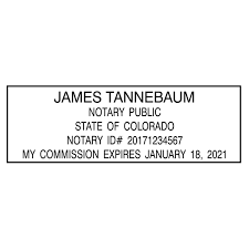 How to obtain a notary license in colorado. Colorado Notary Pink Stamp Rectangle Simply Stamps