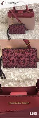 Michael Michael Kors Reversible Leopard And Logo Quilted Puffer Jacket Michael Kors Hailee Satchel Mk Hailee Satchel Magnetic Snap Closure Front Zipper Pocket Phone Pocket On The Back Dual Leather Handles My Posh Picks Fashi