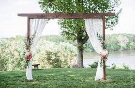 If you re looking for an arbor plan that s perfect for an upcoming wedding, this one is it.with just a saw, drill, and some lumber you can make this simple arbor that s so easy to build it. Chuppahs And Arbors The Art Of The Wedding Arch Brides Weddings Magazine