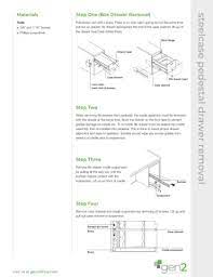 If that's the case is the cabinet full of files/documents? Steelcase Pedestal Drawer Removal Pages 1 2 Flip Pdf Download Fliphtml5