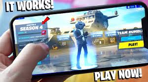 How to download fortnite on android after ban | season 4 chapter 2. How To Play Fortnite Season 5 On Mobile Now How To Play Season 4 On Ios Youtube