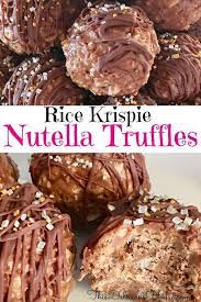 Crispy Nutella Truffles Easy No Bake Recipe This Delicious House Recipe Truffles Easy No Bake Nutella Recipes Easy Nutella Recipes
