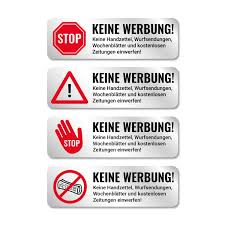 Leider ist der aufdruck „bitte keine werbung kein ausreichender schutz gegen kostenlose wochenblätter, die, neben einem kleinen redaktionellen teil, oft auch eine einfach anzubringen. Bitte Keine Kostenlosen Zeitungen Und Reklame Einwerfen Keine Kostenlose Zeitung Briefkastenaufkleber Keine Werbung Aufkleberinsgesamt 9 Stuck Fur Briefkasten Fsnf Org