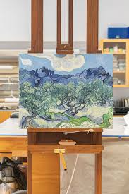 Vincent Van Gogh S The Olive Trees 1889 Out Of Its Frame Art Museum Of Modern Art Art Handlers