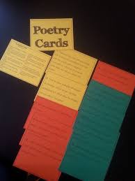 Poetry Cards Teaching Literature Teaching Poetry Teaching High School English