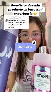Respuesta a @Christian Saucedo Vi esas son las diferencias que yo veo en  base a mi experiencia utilizando ambas. #nanoplastia #keratina #keratinas  #evakey #alaciados #alaciadosemipermanente ...