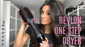Revlon One Step Hair Dryer Review Tutorial Youtube Hair Dryer Reviews Revlon Hair Dryer Hair Dryer