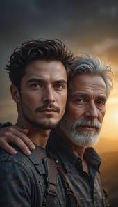 Two men with god-like features stood just a few meters away from me.  Underneath the hanging heart banners of Valentine's Day and the soft light  that came from the lights of the