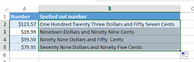 Now it doesn't push a triplet name if all digits are zero How To Convert Number To Words In Excel