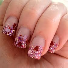 Pink Black And Glitter Nails Valentine S Day Nails Thanks Christy Pink Nails Pink Nail Designs Nail Designs