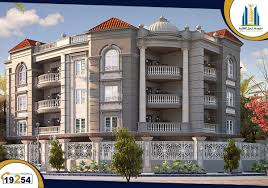 واجهة عقارات للبيع في بيت الوطن بمدينة 6 أكتوبر قطعة 223b New Cairo City Cairo City House Styles