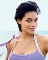 Rosario Dawson White Tank-Top Print #423007 Online