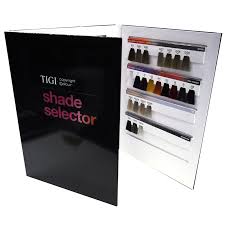 tigi copyright colour shade selector