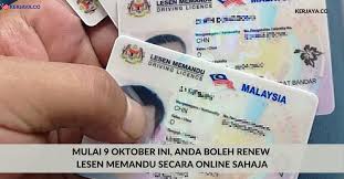 Tapi ingat, waktu operasi hari sabtu adalah sampai 1.00 petang sahaja. Mulai 9 Oktober Ini Anda Boleh Renew Lesen Memandu Secara Online Sahaja