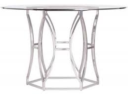 Shop for custom dining room tables designed to suit any customer's needs! Bernhardt Interiors Dining Room Metal Dining Table Base 326 771 Carol House Furniture Maryland