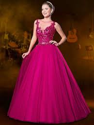 Prenses Model Abiye Pembe Uzun Kolsuz Transparan Yaka Boncuk Islemeli Kiyafet Kombinleri Quinceanera Dresses Balo Elbiseleri The Dress