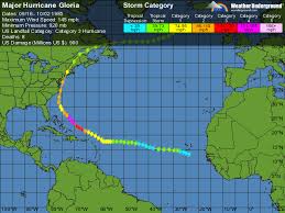 Major Hurricane Gloria Weather Underground
