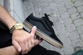 Black And Gum Vans Vans Old Skool Reissue Dx Coated Black Gum 2016 By Loriginalnamur Buy At Vans Com Foot Distric Mens Vans Shoes Vans Shoes Fashion Sneakers Men Fashion