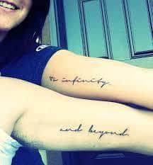 Cerca nel più grande indice di testi integrali mai esistito. 49 To Infinity And Beyond Tattoo Ideas Tattoos Infinity Tattoos Couple Tattoos